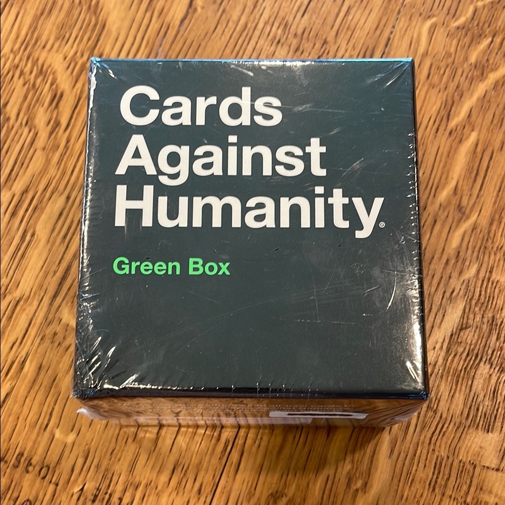 NIB | Cards Against Humanity | Green Box Expansion